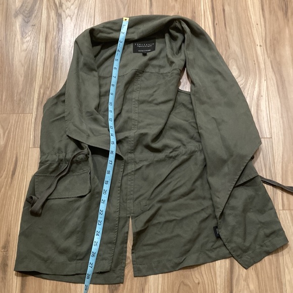 Sanctuary olive green tie vest - Picture 5 of 6